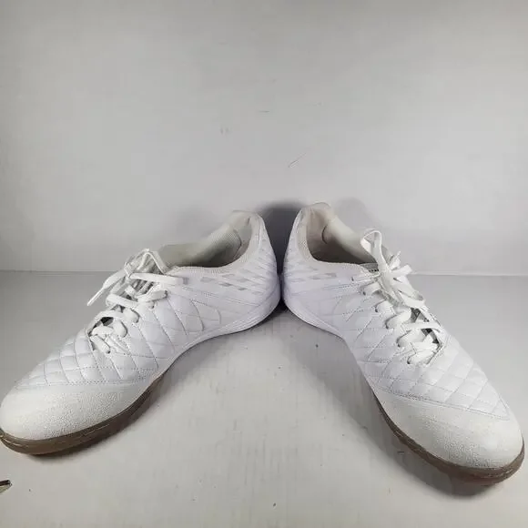 Nike Lunargato II White Gum Black Mesh Leather Men's Athletic Shoes Size 10.5 - Picture 5 of 7